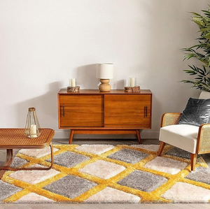 Handcrafted Silk Touch Carpet