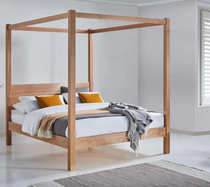 The Modern Four Poster Bed