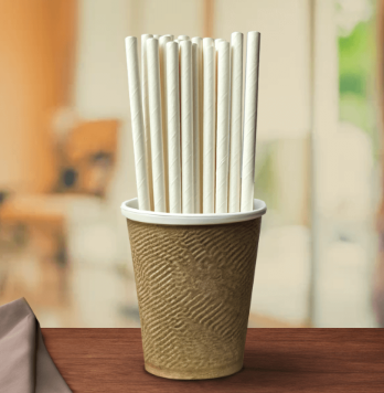 White Paper Straws (330 GSM)
