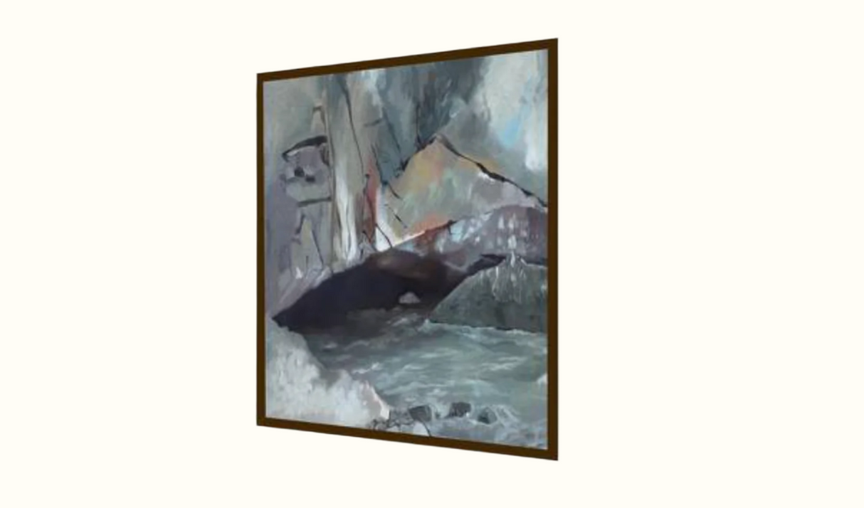 Abstract Solid Wood Wall Art