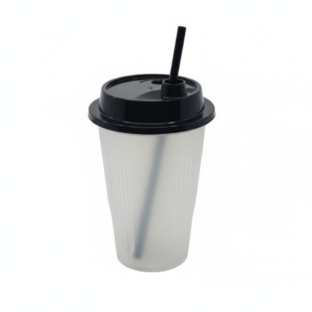 Shaker Glass With Lid 350ml