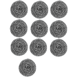 Stainless Steel Scrubber Pack of 10